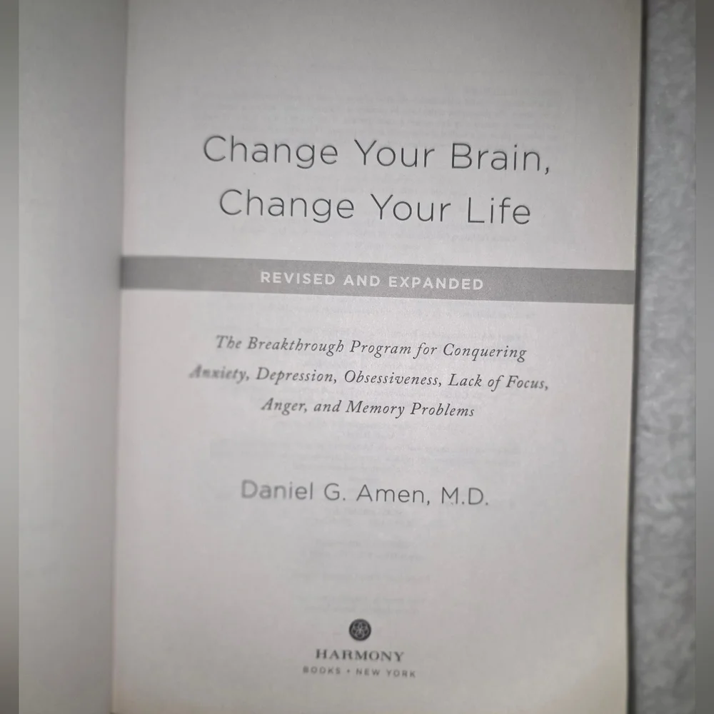 r. Daniel Amen Brain Health Book Bundle : Magnificent Mind & Change your Brain